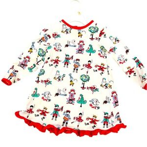Just Blanks Kids Girls‎ Nutcracker Christmas Dress Size 2